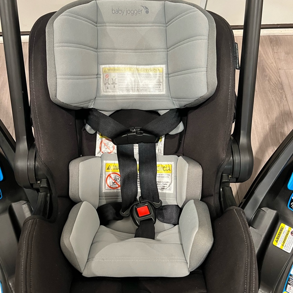 Car seat with base.